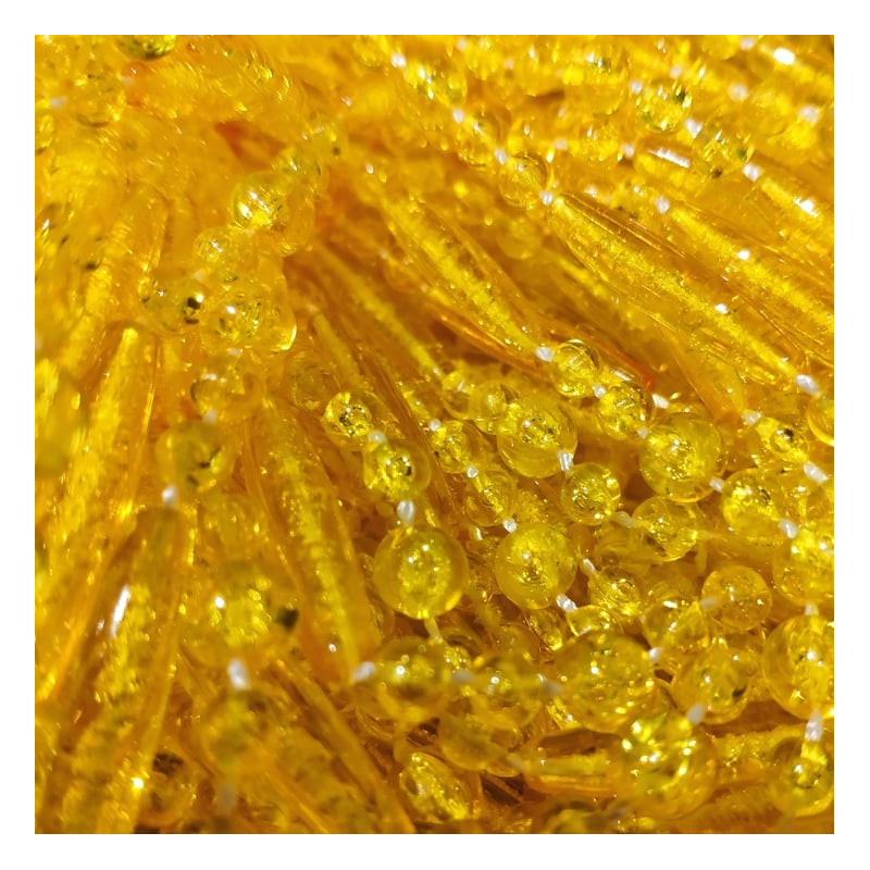 Rideau perles de plastique