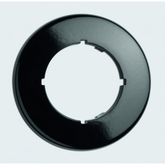 Enjoliveur rond bakélite noir