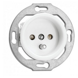 White duroplast earth connection