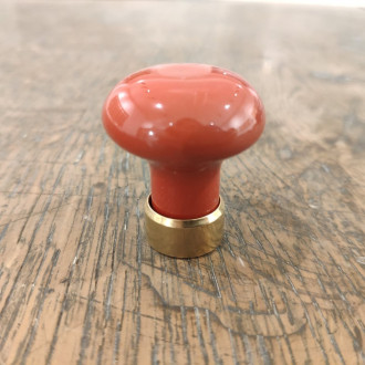 Porcelain drawer knob