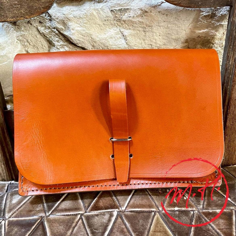 Sacoche en cuir