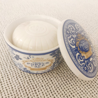 Blue and gold boxed soap
