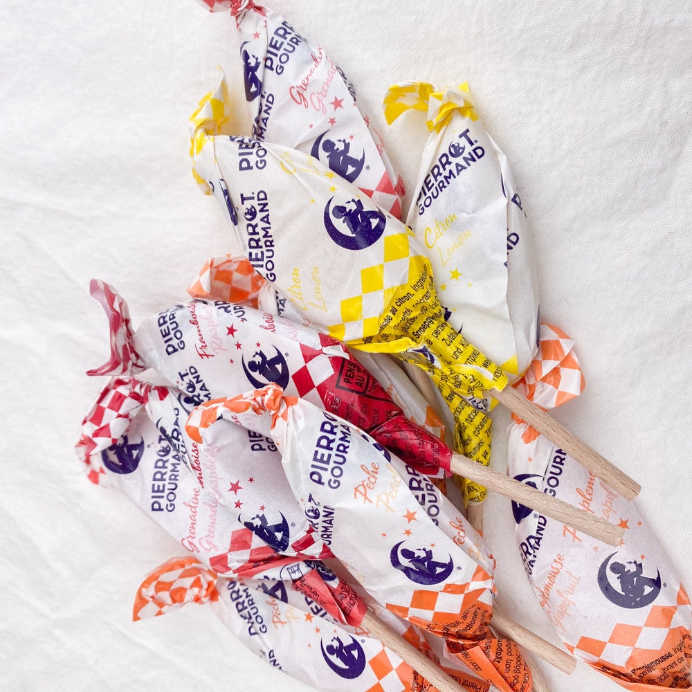 10 sucettes aux fruits Pierrot Gourmand