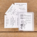 100 phrases impossibles à répéter vite