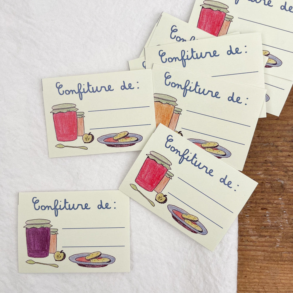 12 jolies étiquettes à confiture