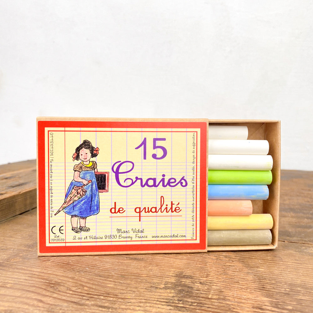15 craies de qualité
