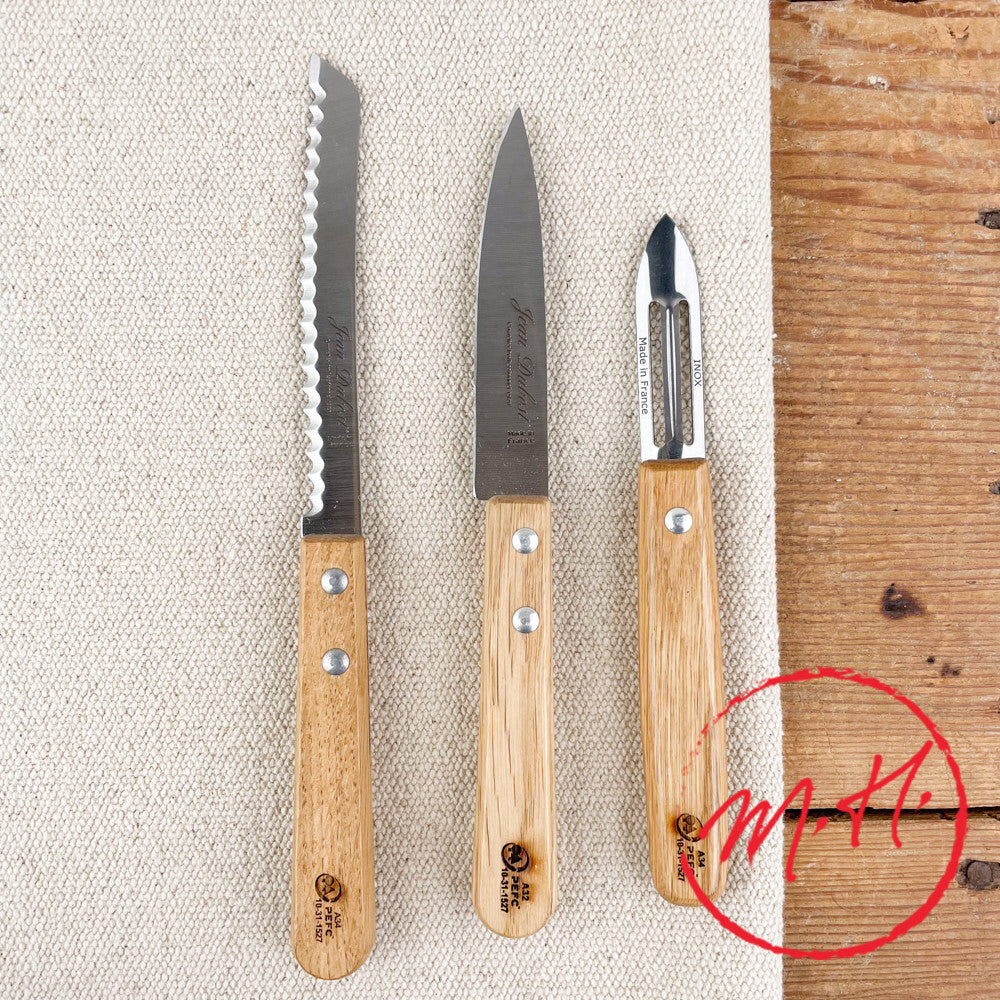3 couteaux de cuisine
