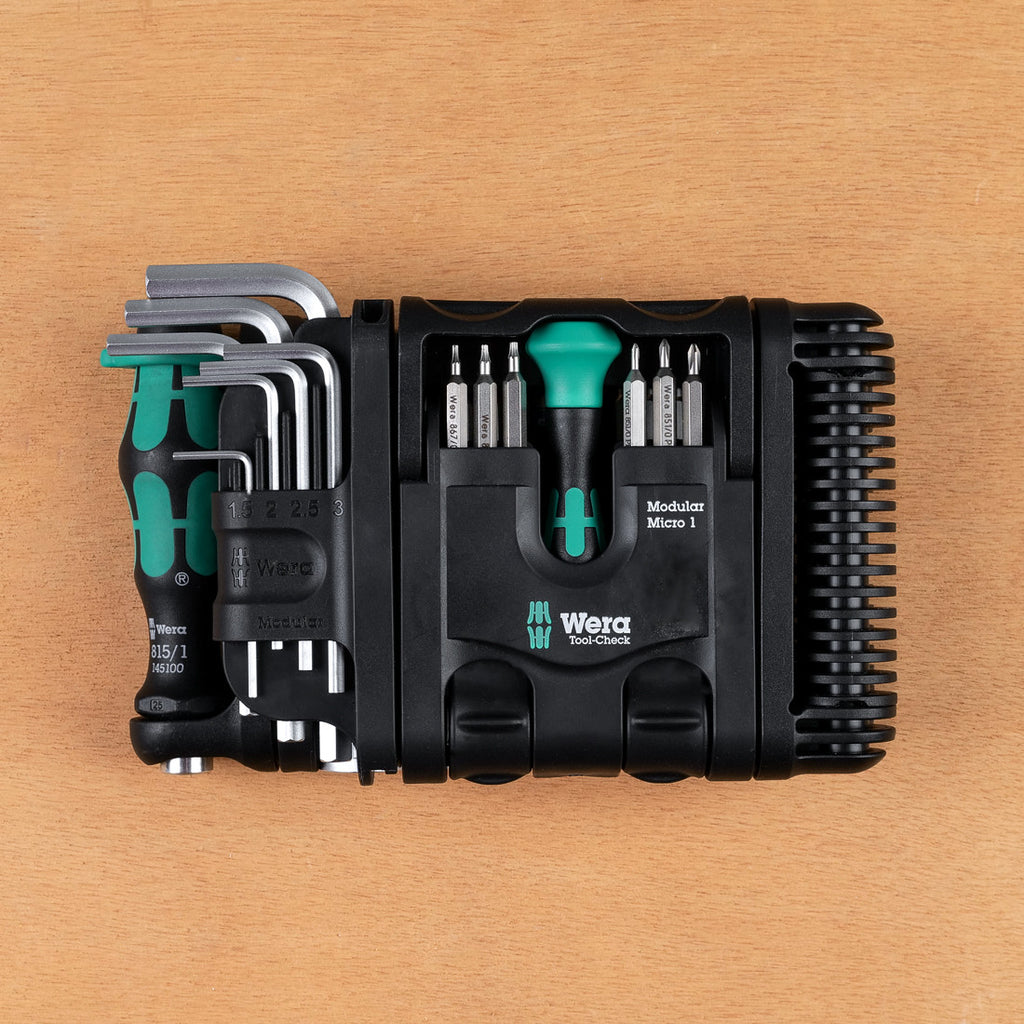 Jeu d'outils ultracompact Wera