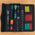Wera screwdriver and ratchet set