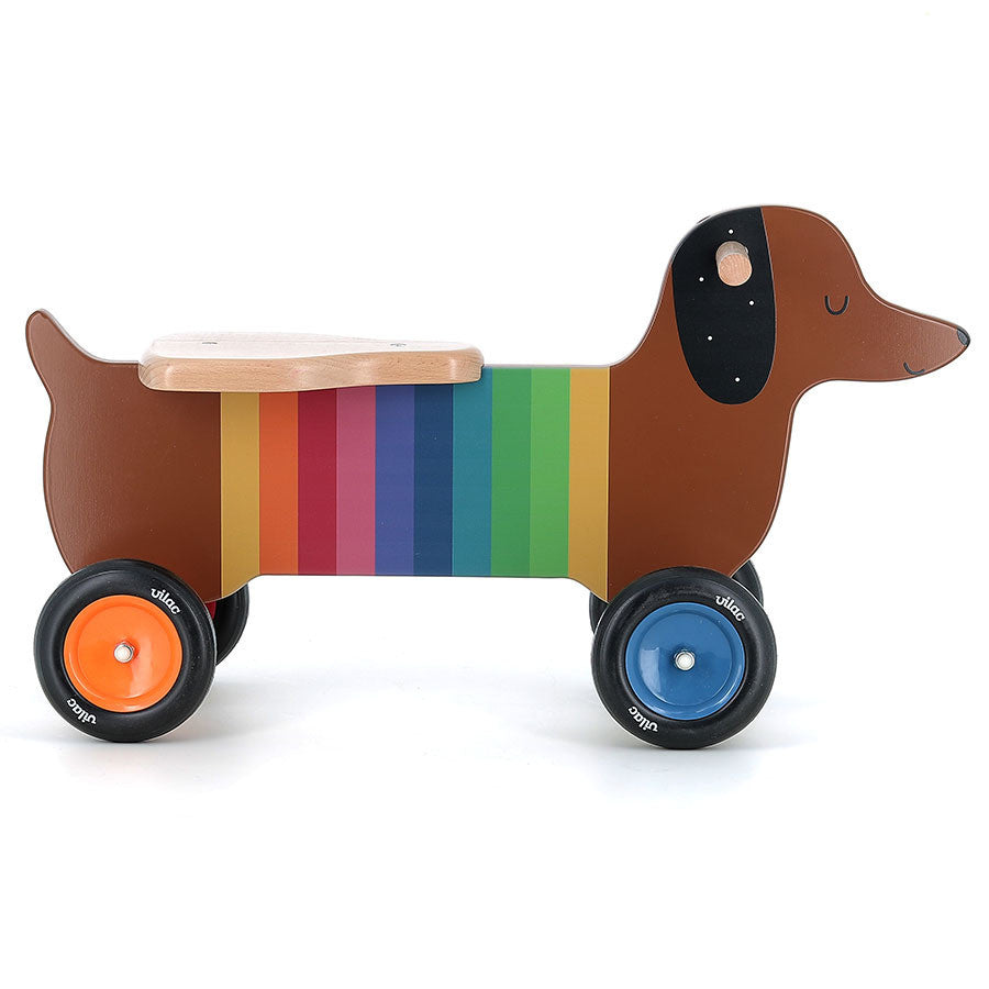 Chien saucisse porteur