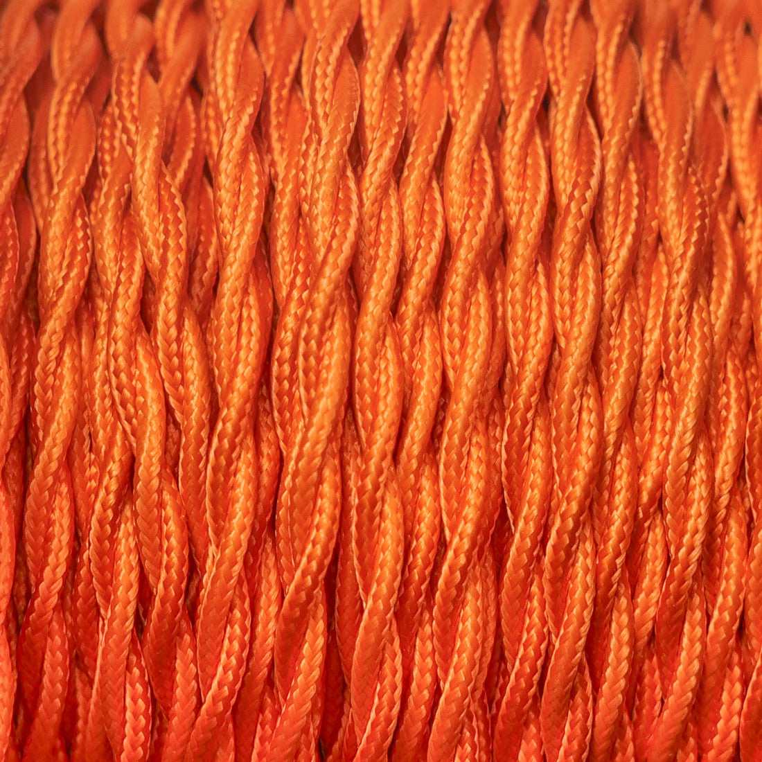 Câble luminaire torsadé Orange