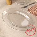Lys oval dish, Duralex - Clear