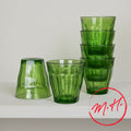 6 verres Picardie Duralex - Vert