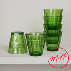 6 verres Picardie Duralex - Vert