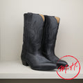 Santiags La Botte gardiane cuir naturel noires