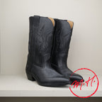 Santiags La Botte gardiane cuir naturel noires