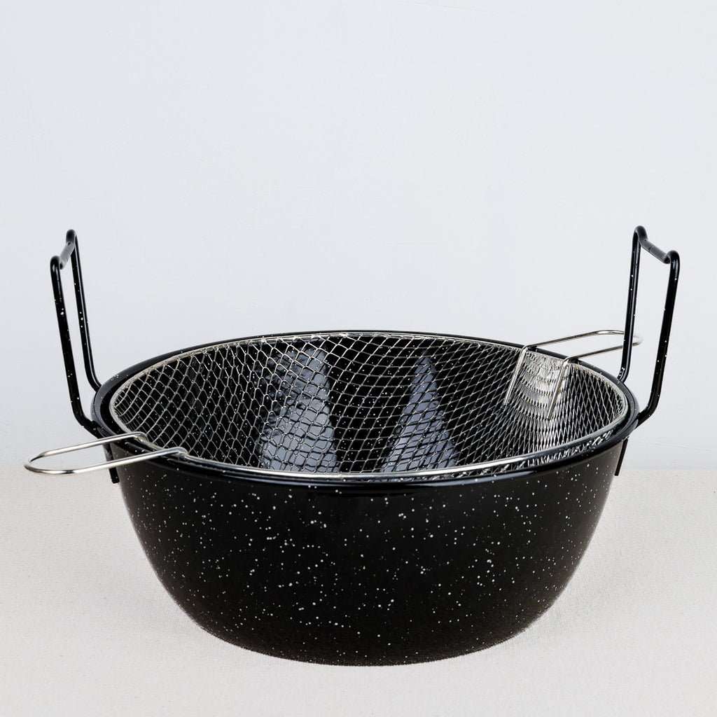 Friteuse en fer émaillé induction