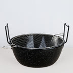 Friteuse en fer émaillé induction