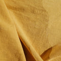 Tissu au mètre lin jaune safran