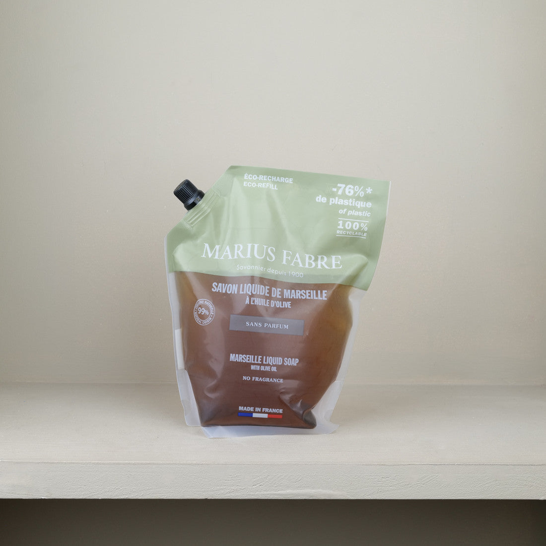 Recharge savon de Marseille liquide  1L