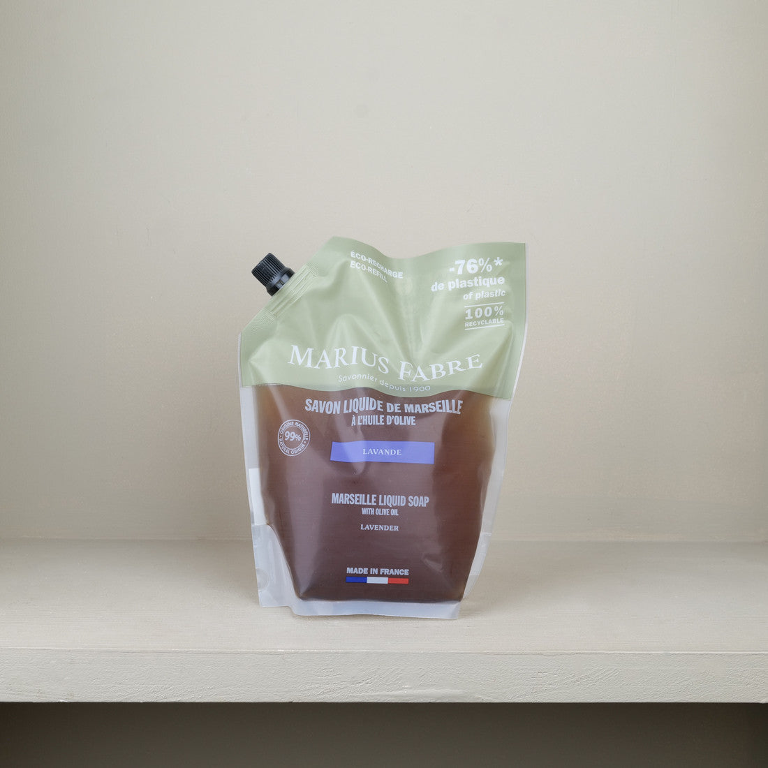 Recharge savon de Marseille liquide  1L