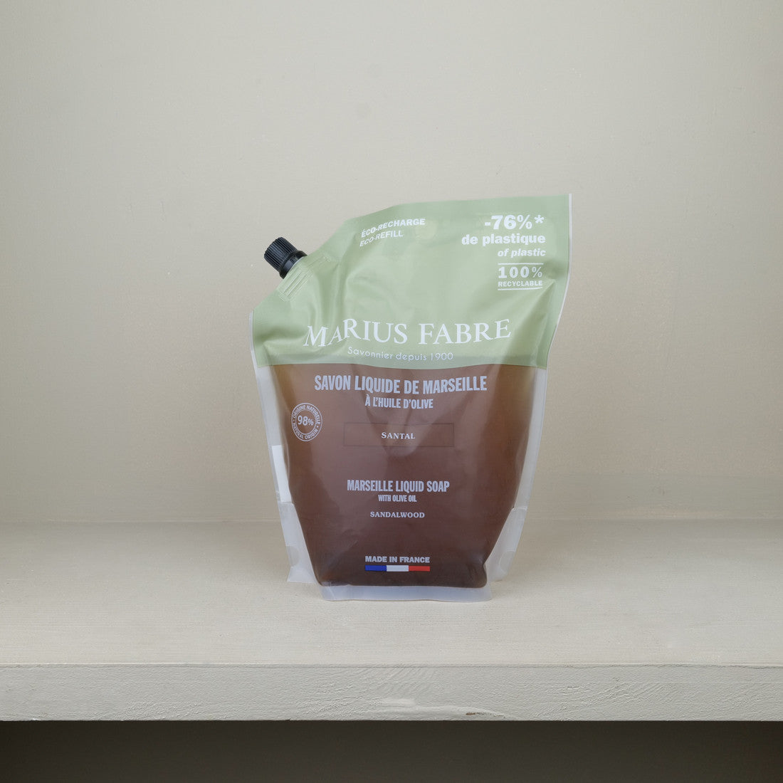 Recharge savon de Marseille liquide  1L