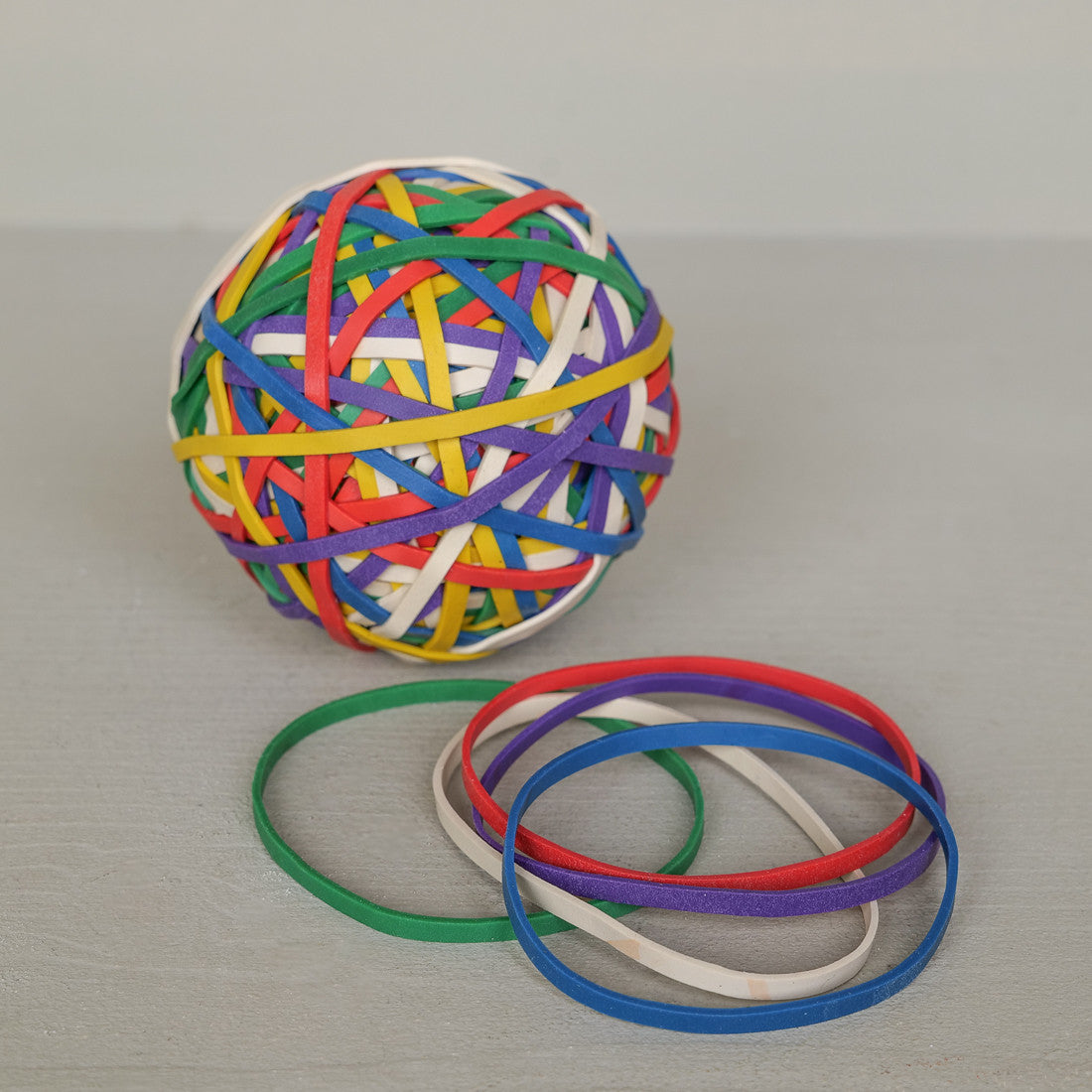 Boule de 270 élastiques