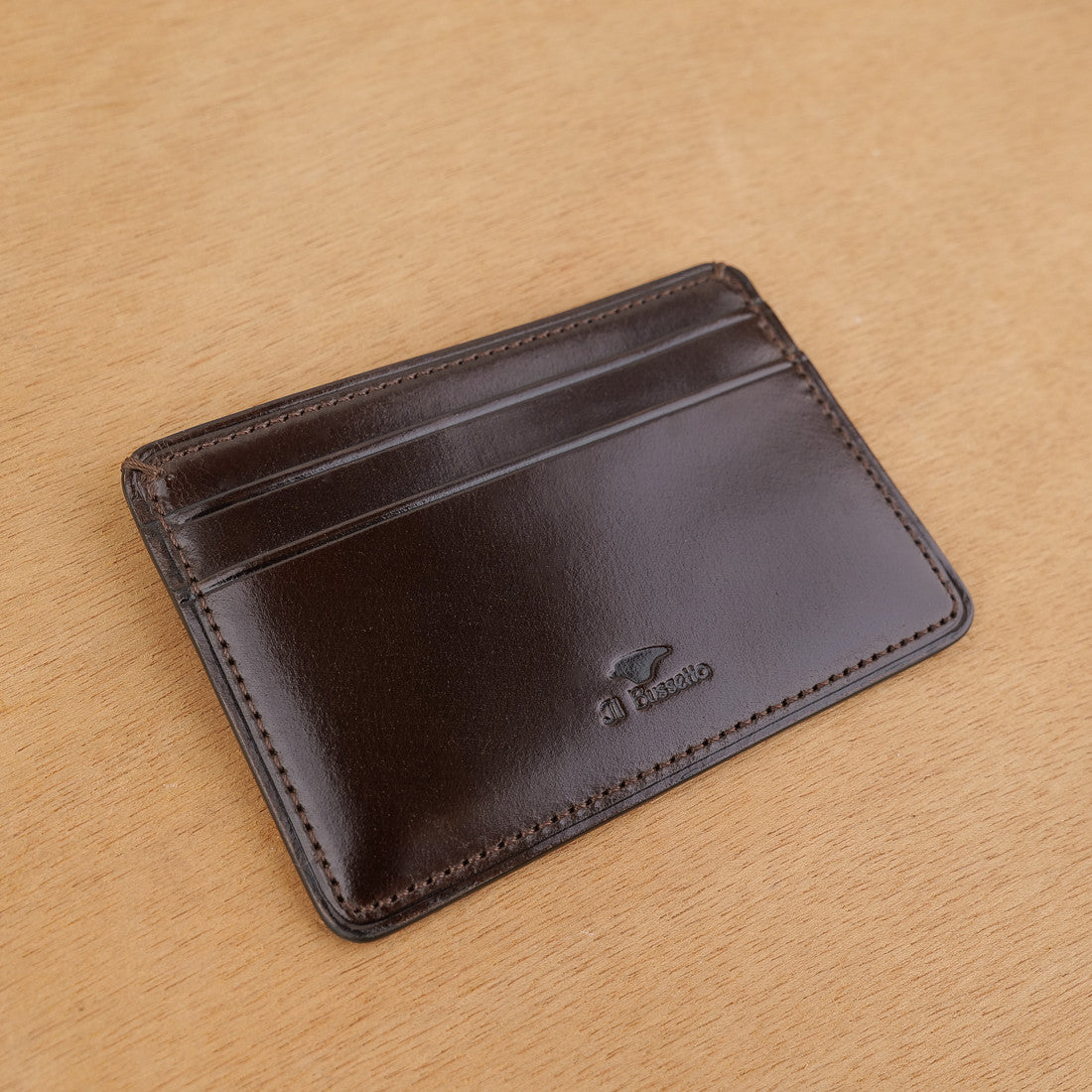 Porte-cartes en cuir