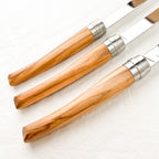 4 couteaux de table Opinel olivier