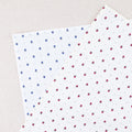 4 Serviettes calissons en coton 45 x 45 cm