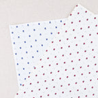 4 Serviettes calissons en coton 45 x 45 cm