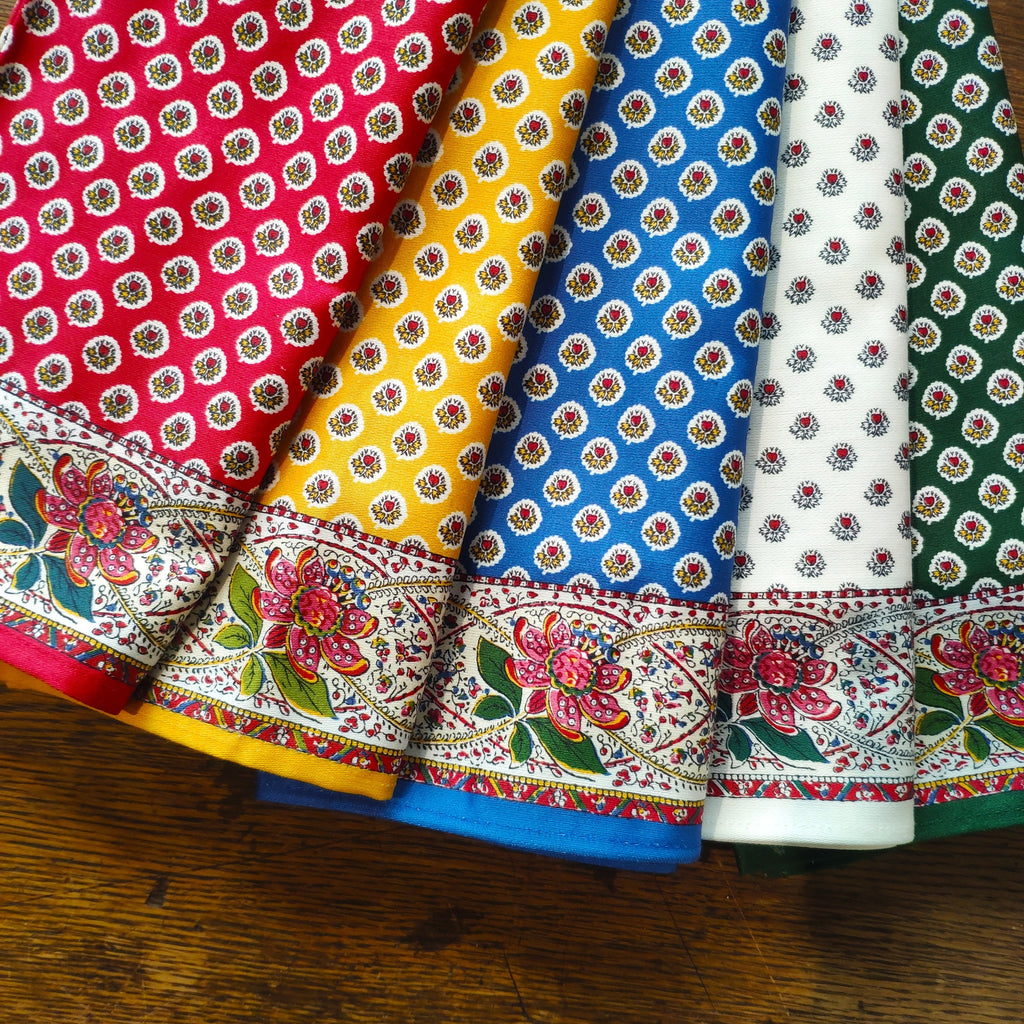 4 serviettes de table Provence