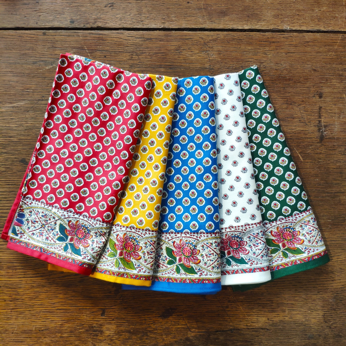 4 serviettes de table Provence
