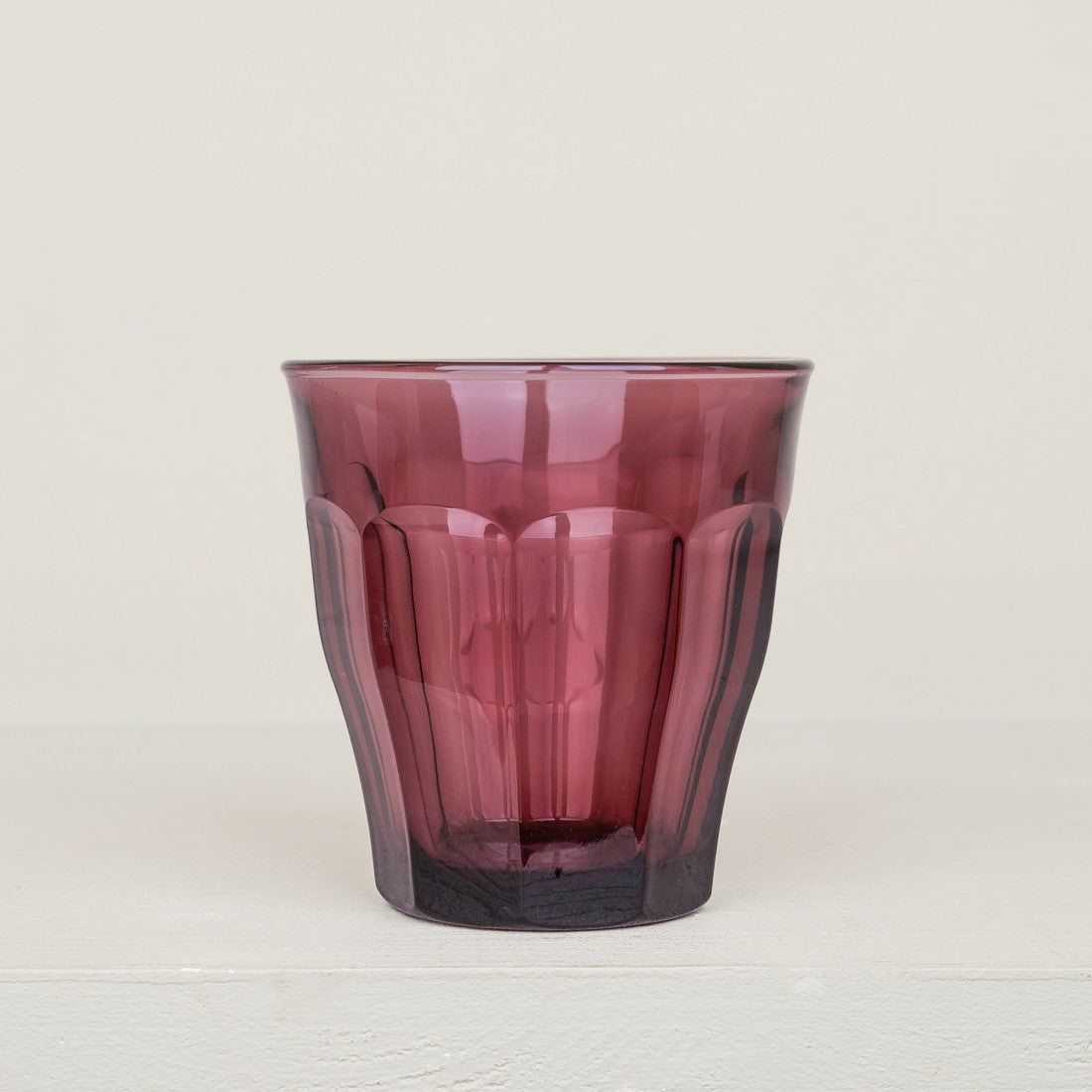 4 verres Picardie 25 cl prune