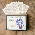 50 paris impossibles à perdre