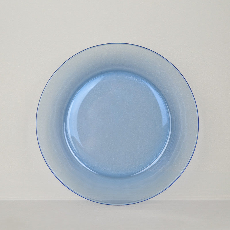 Lot de 6 assiettes creuses Lys Duralex -  Marine