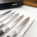 6 couteaux de table Sauveterre ébène