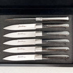 6 couteaux de table Sauveterre ébène