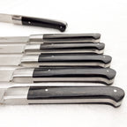 6 couteaux de table Sauveterre ébène