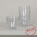 6 Duralex Gigogne cups