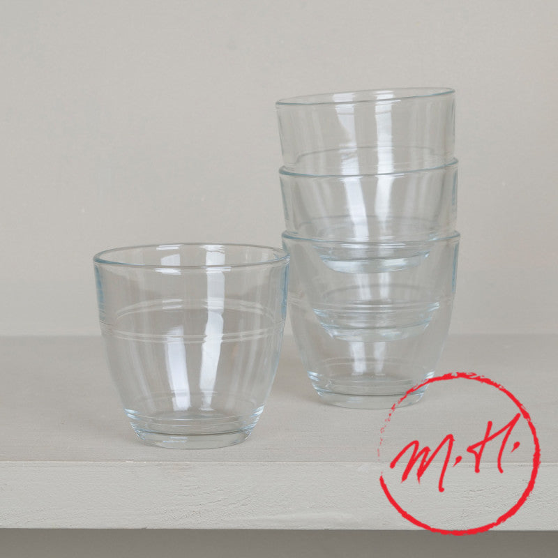 Lot de 6 gobelets Gigogne Duralex - transparent