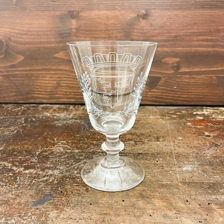 6 verres à eau guillochés Maison Empereur
