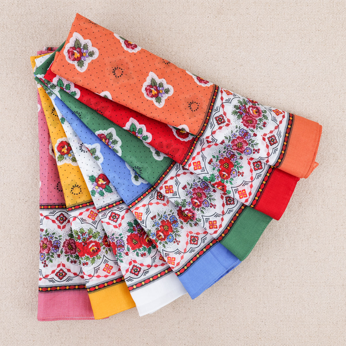 Foulard printanier provençal