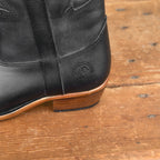 La Botte Gardiane cowboy boots, black natural leather