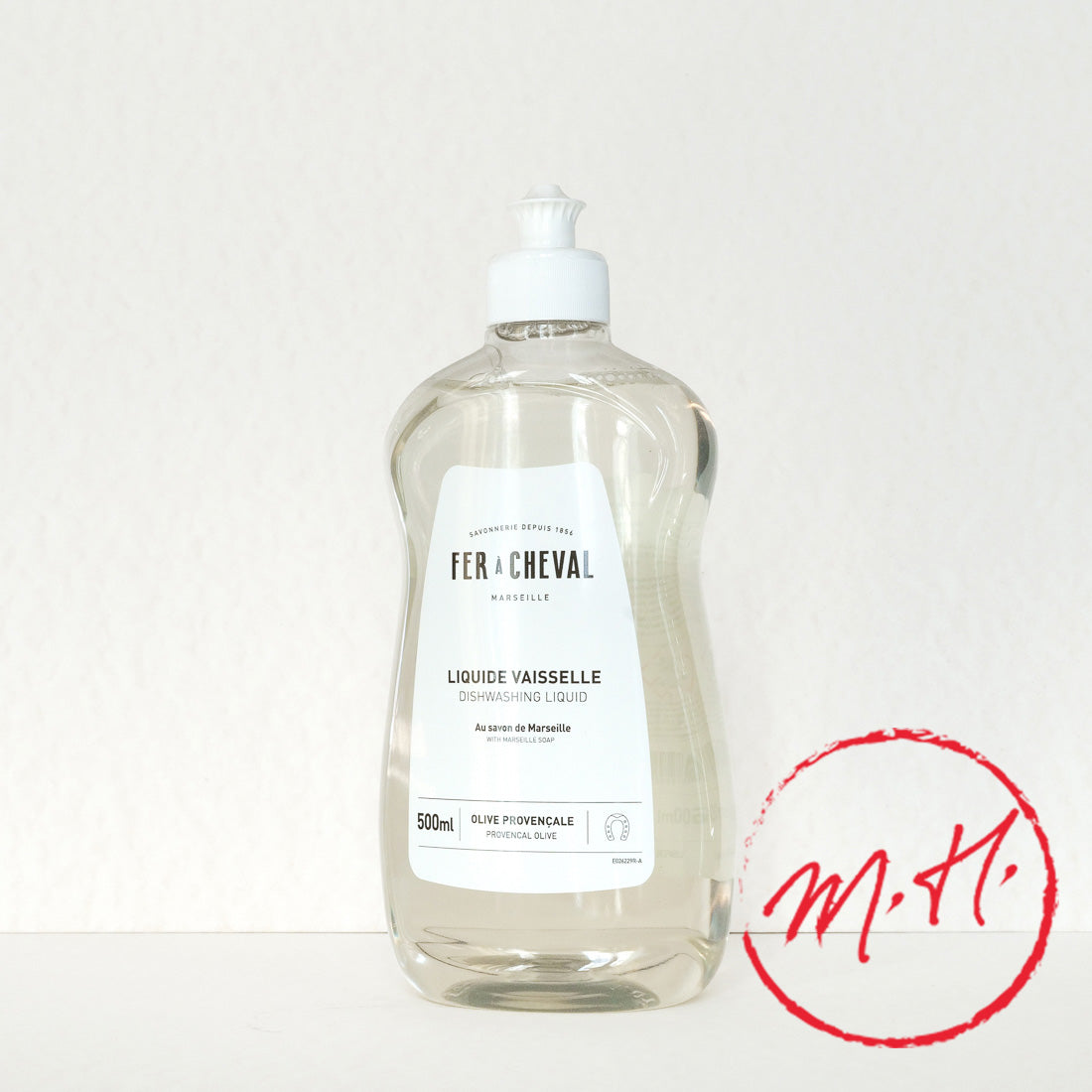 Dishwashing liquid with Marseille soap