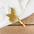Accroche-tableau en laiton papillon