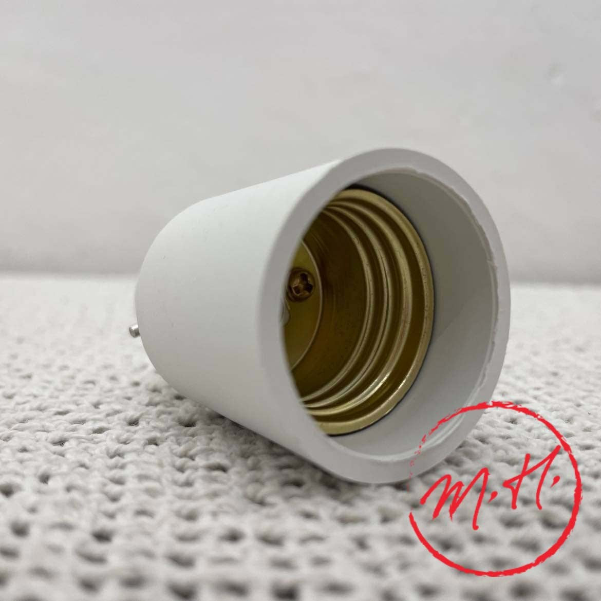 Adaptateur B22 vers E27 blanc