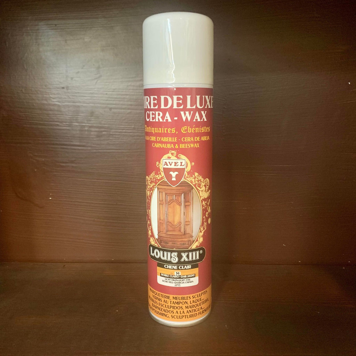 Aérosol cire de luxe Louis XIII avel