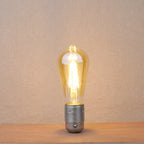 Ampoule ambrée 7,2 W LED forme Edison dimmable