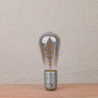 Ampoule forme Edison Led E27 4W verre fumé